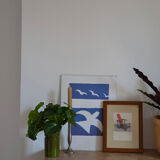 Lithographie oiseaux moderne de Georges Braque