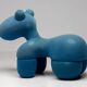 Blue Pony chair by Eero Aarnio, mid-century modern.