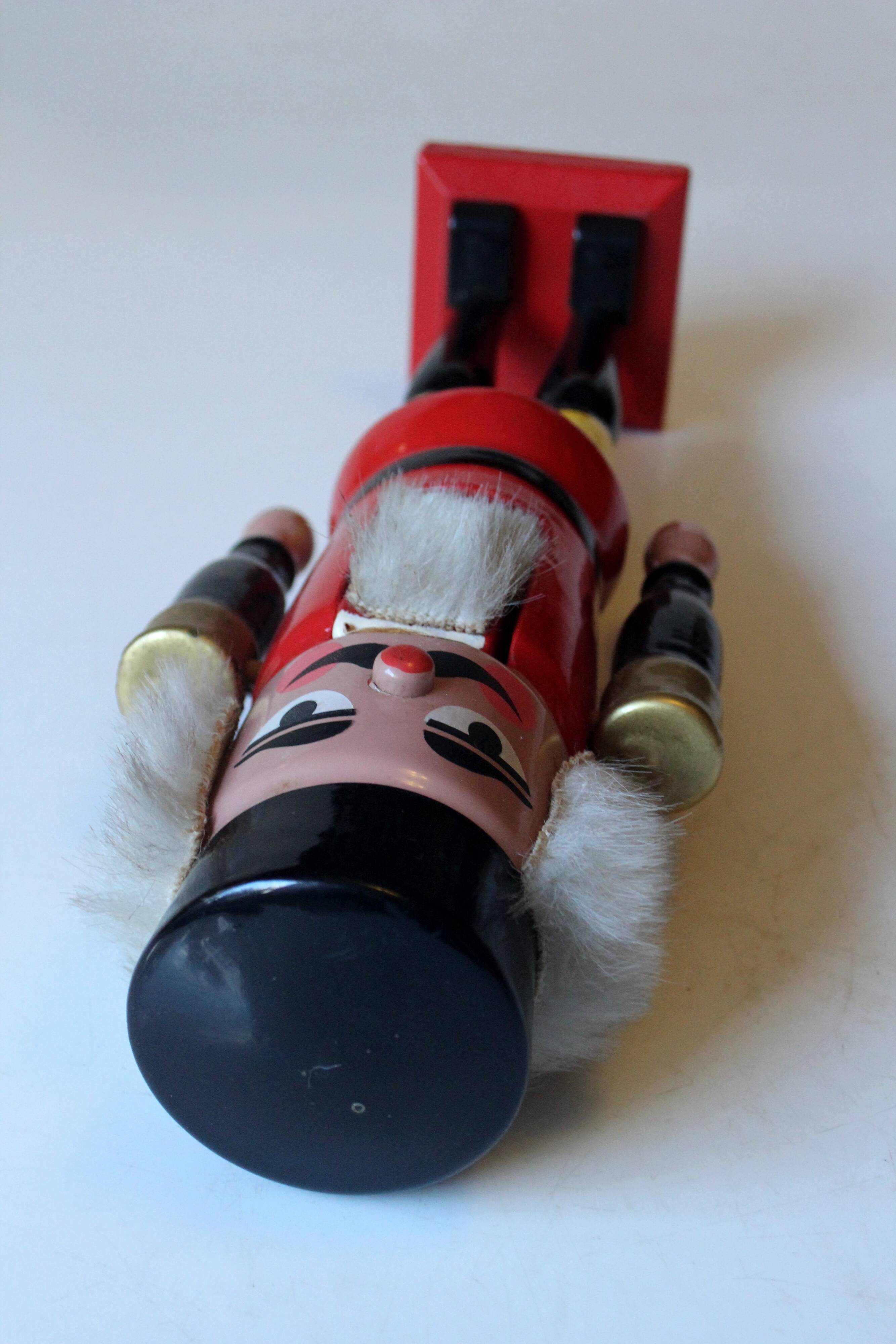 Wooden nutcracker, vintage from the 1970s