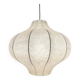 Modern mid-century Cocoon pendant lamp by Friedel Wauer for Goldkant Leuchten, 1960s.