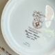 Limoges porcelain lamp France