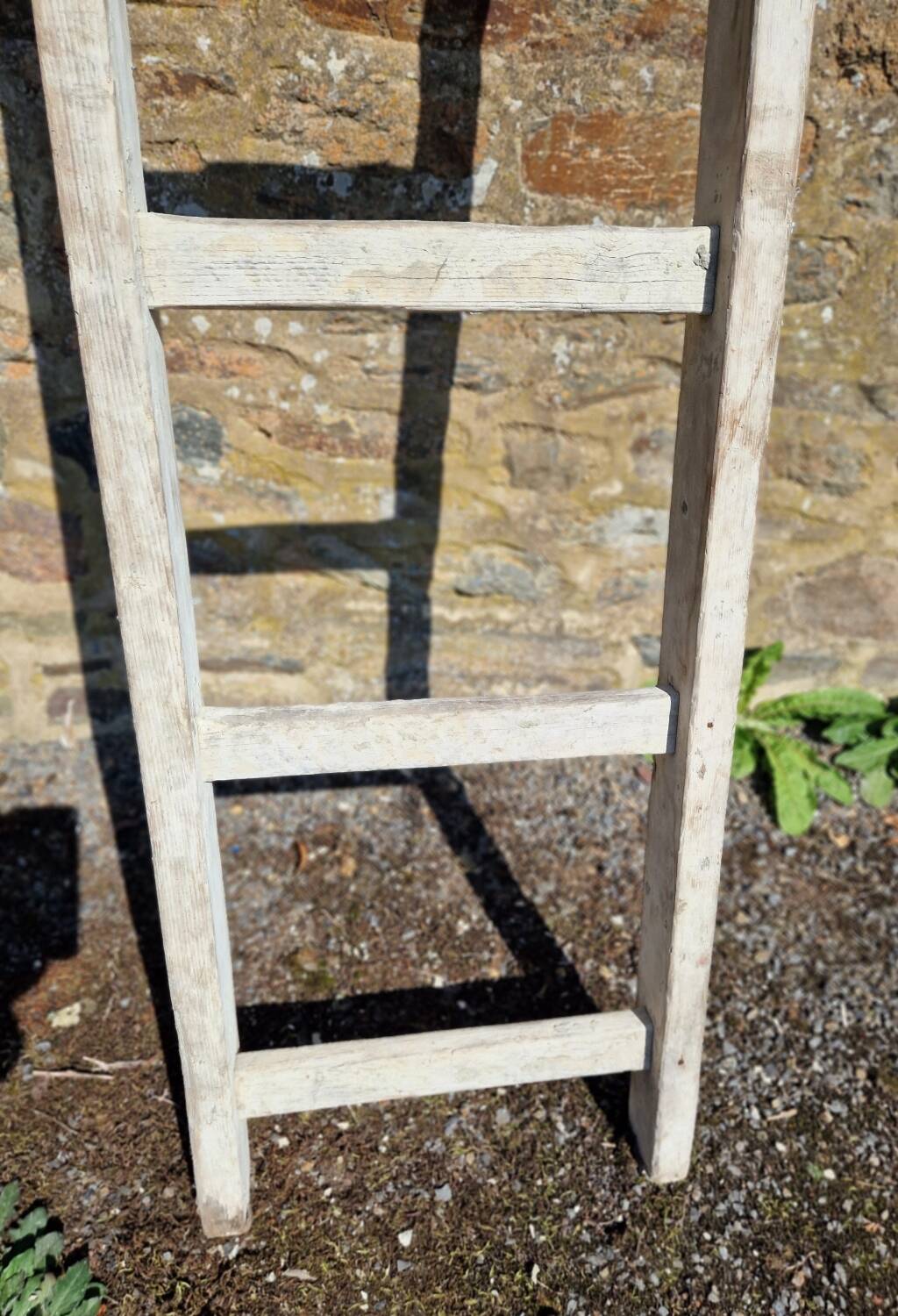 Wooden ladder