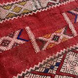 Moroccan kilim zayan rug