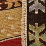 3x5 Small Size Vintage Kilim Area Rug, Ethnic Pattern Kilim, 95x143 cm