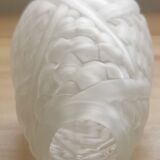 Vase art deco pressed glass