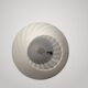 Lampe De Table Design Champignon En Verre De Murano Spirale Vintage Années