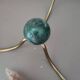 3-branch design candle holder in brass