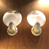 Pair of Italian wall lights circa 1960