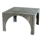 Sheet metal coffee table