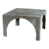 Table basse en tôle