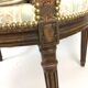 Pair of Louis XVI era convertible armchairs
