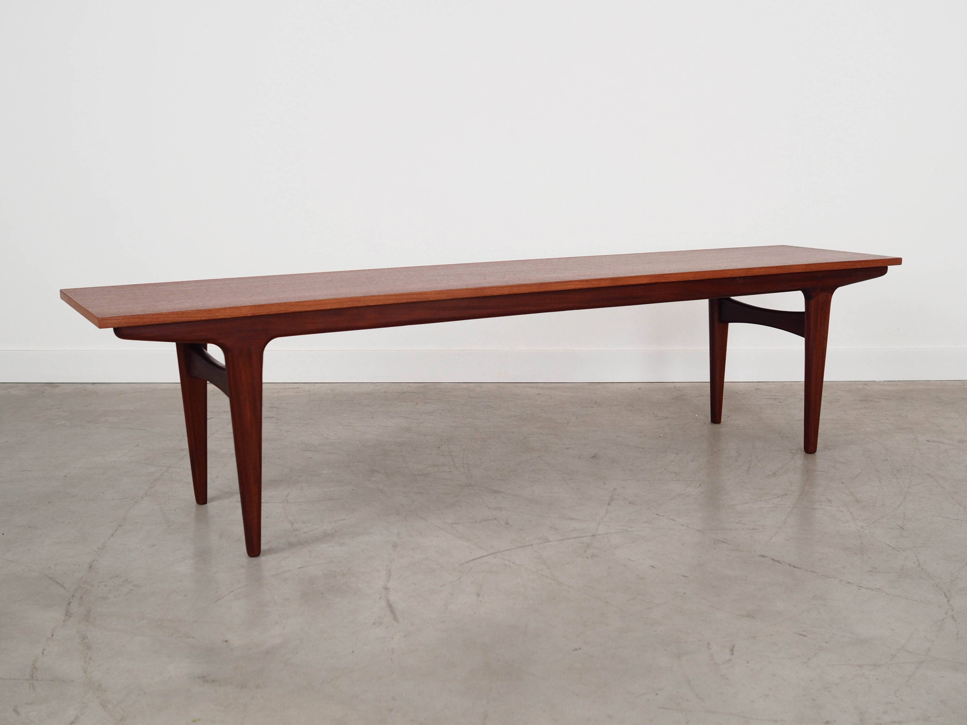 Console en chêne, Danemark années 1970