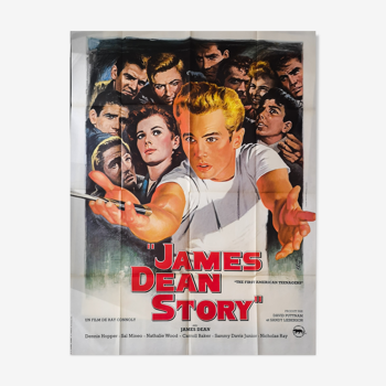 Original James Dean Story Movie Poster