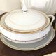 Service plates for 12 people 33 pieces Sologne porcelain