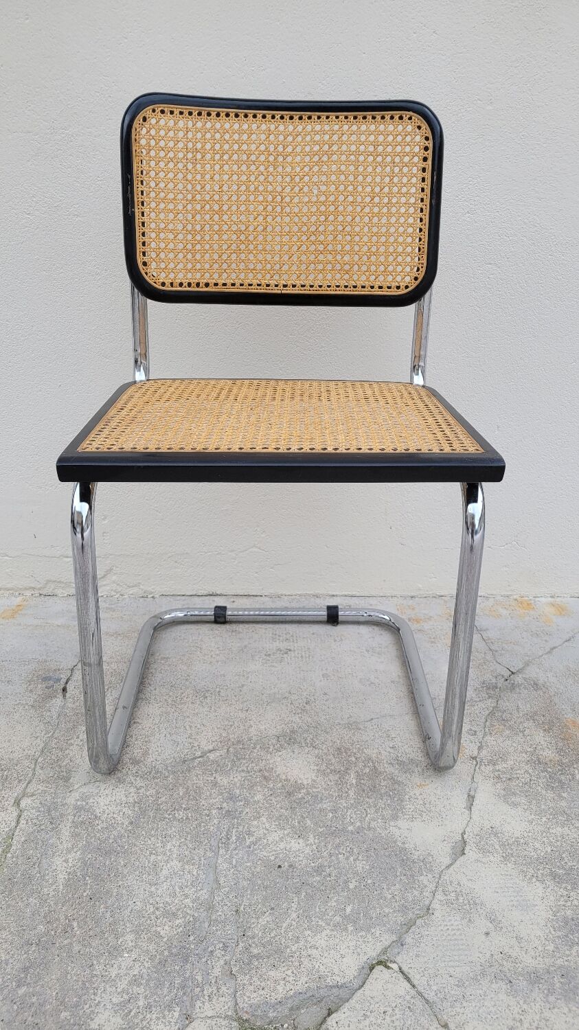 Chair by Marcel Breuer model B32 in canning
