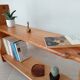 Vintage wall shelf in pine from the 70s/80s.