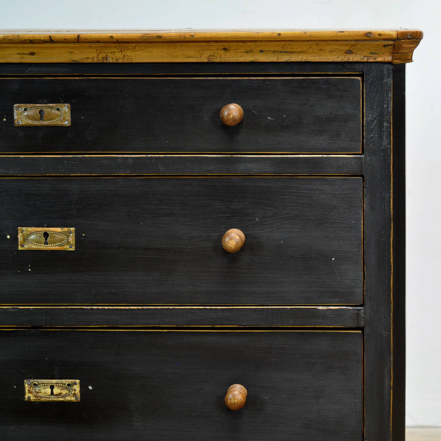 Commode en pin, années 1910