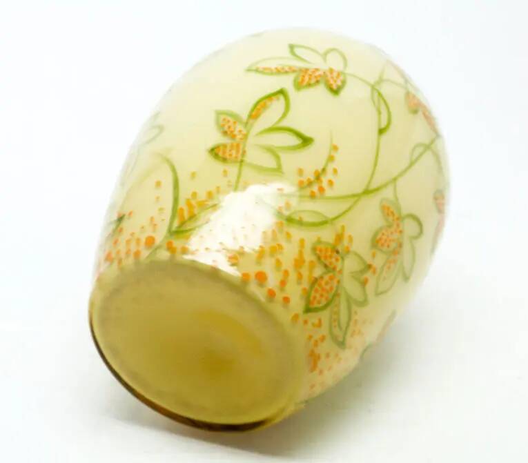 Art Deco vase, double-layered glass, 1930s