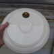 Antique decorative plate Pornic ceramic signed Henry Simon