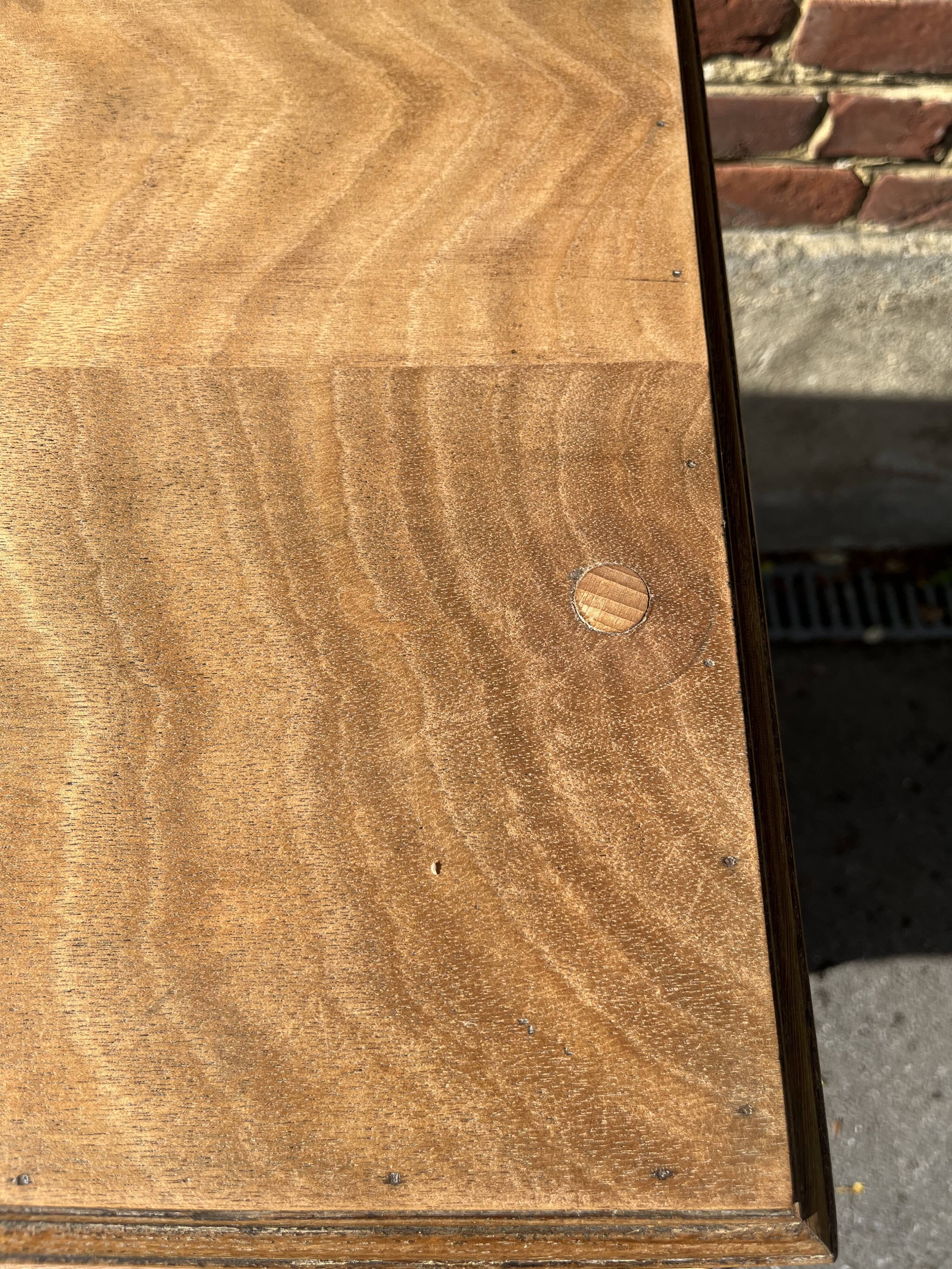 Art deco sideboard shell handles