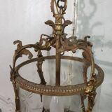 Ancient bronze chandelier