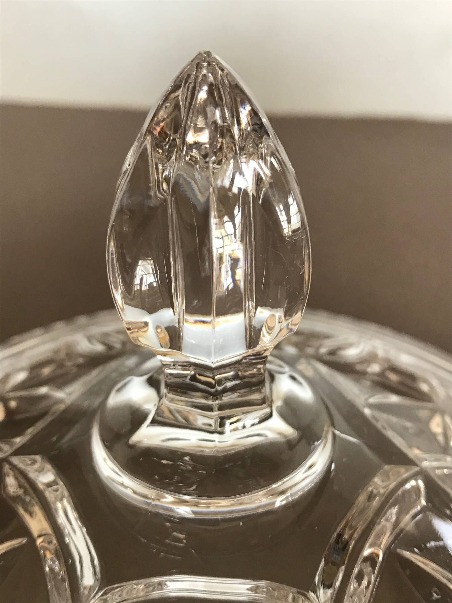 Crystal candy dish