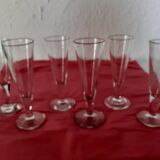 6 flutes champagne glasses