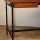 Vintage mahogany desk by Pierre Guariche edition Minvielle, 1960