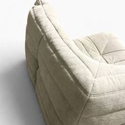 Ensemble modulable Togo en velours grege par Ducaroy, Maison Ligne Roset