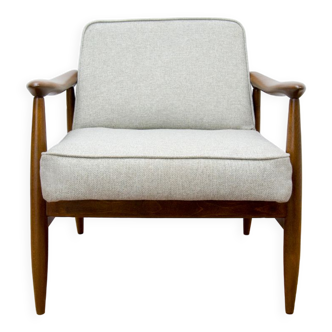 Fauteuil gfm-87 par juliusz kedziorek pour gościcińskie furniture, 1960