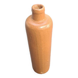 Brown stoneware bottle