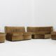 Vintage Italian curved modular sofa 1970s