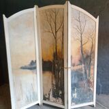 Old painted screen