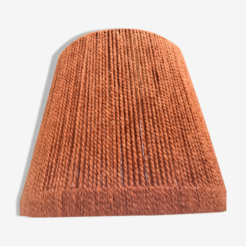 Orange wool lampshade