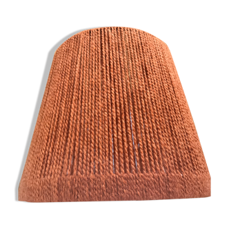 Orange wool lampshade