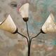 Lampadaire tulipe