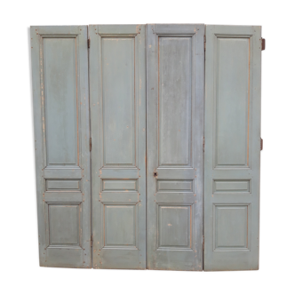 set of 4 doors of old communication