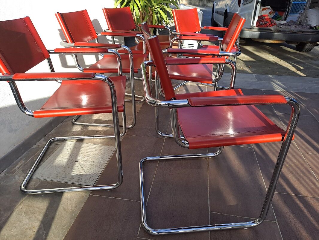 Matteo Grassi Cantilever Chairs MG5 1980