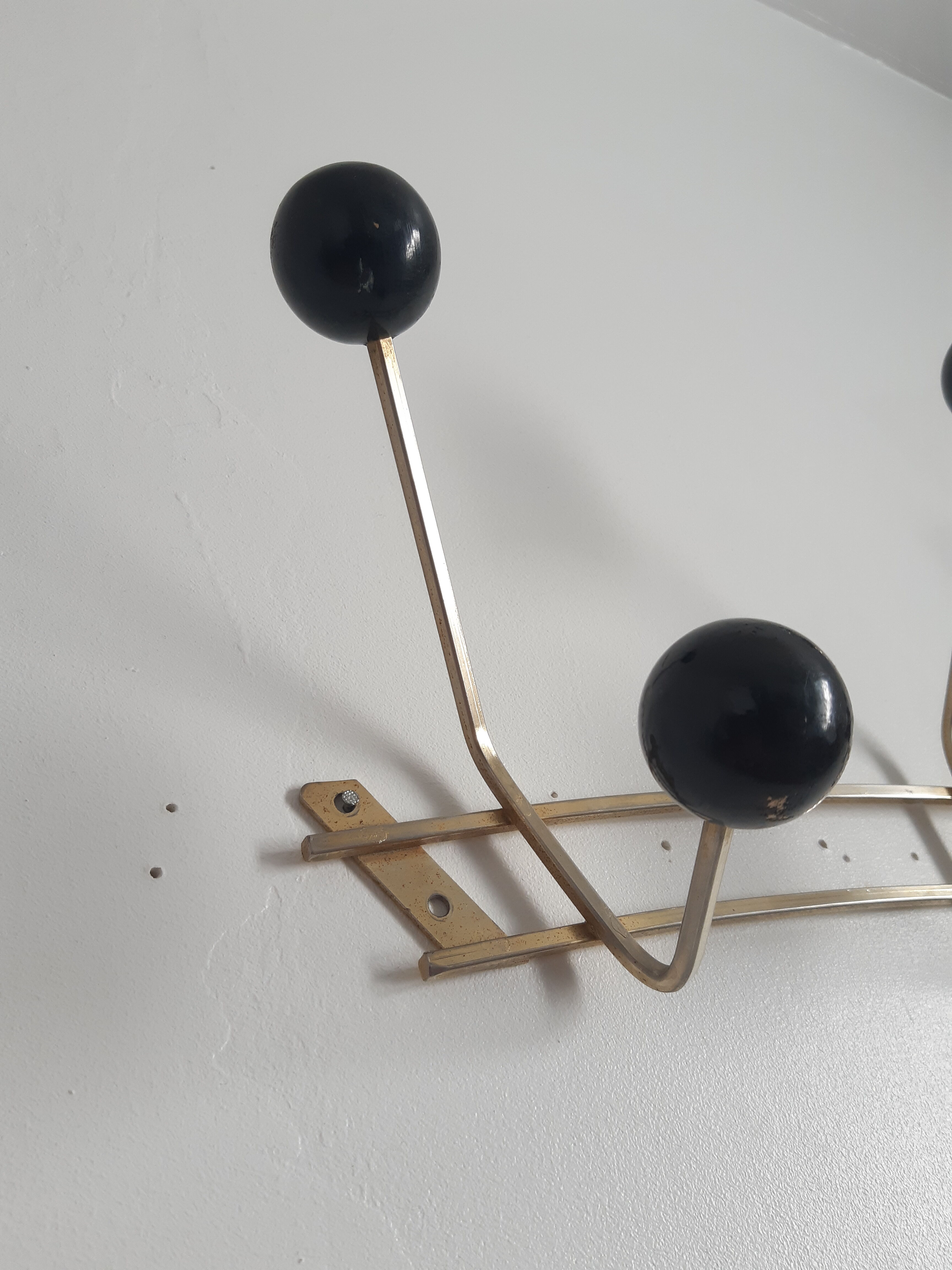Wall coat rack art deco