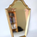 Vintage Deknudt mirror in gilded wood 45cm - labeled