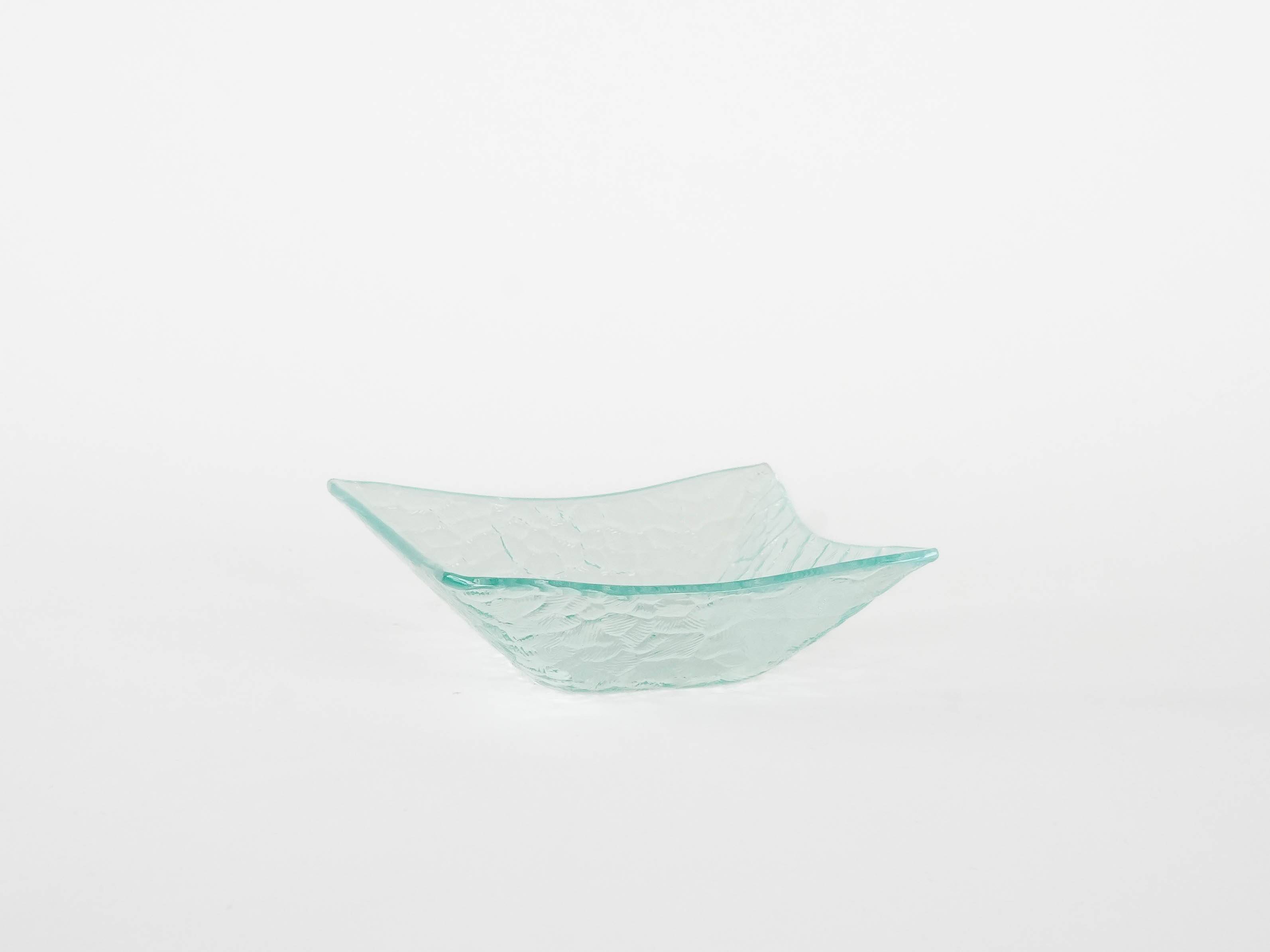 Glass bowl, Danish design, 1970s, manufactured in Denmark