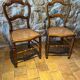 Pair of caned chairs 1950/60