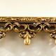 Vintage Italian rococo style mirror from the 50s