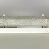 60s 70s lamp light wall lamp wall lamp ice glass space age design