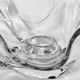 Crystal candlestick from Bayel, flower petal shape A559