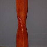 Orange fiberglass floor lamp design