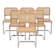 6 CHAIRS INSPIRED BY BREUER B32 ITALY