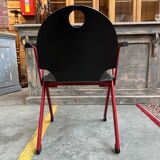 Set of 6 plichaise chairs by souvignet