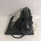 Old telephone bakelite black dial transparent 50 vintage 40's cit