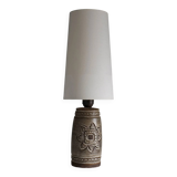 Mid-century stoneware table lamp base by Irma Yourstone | Sweden